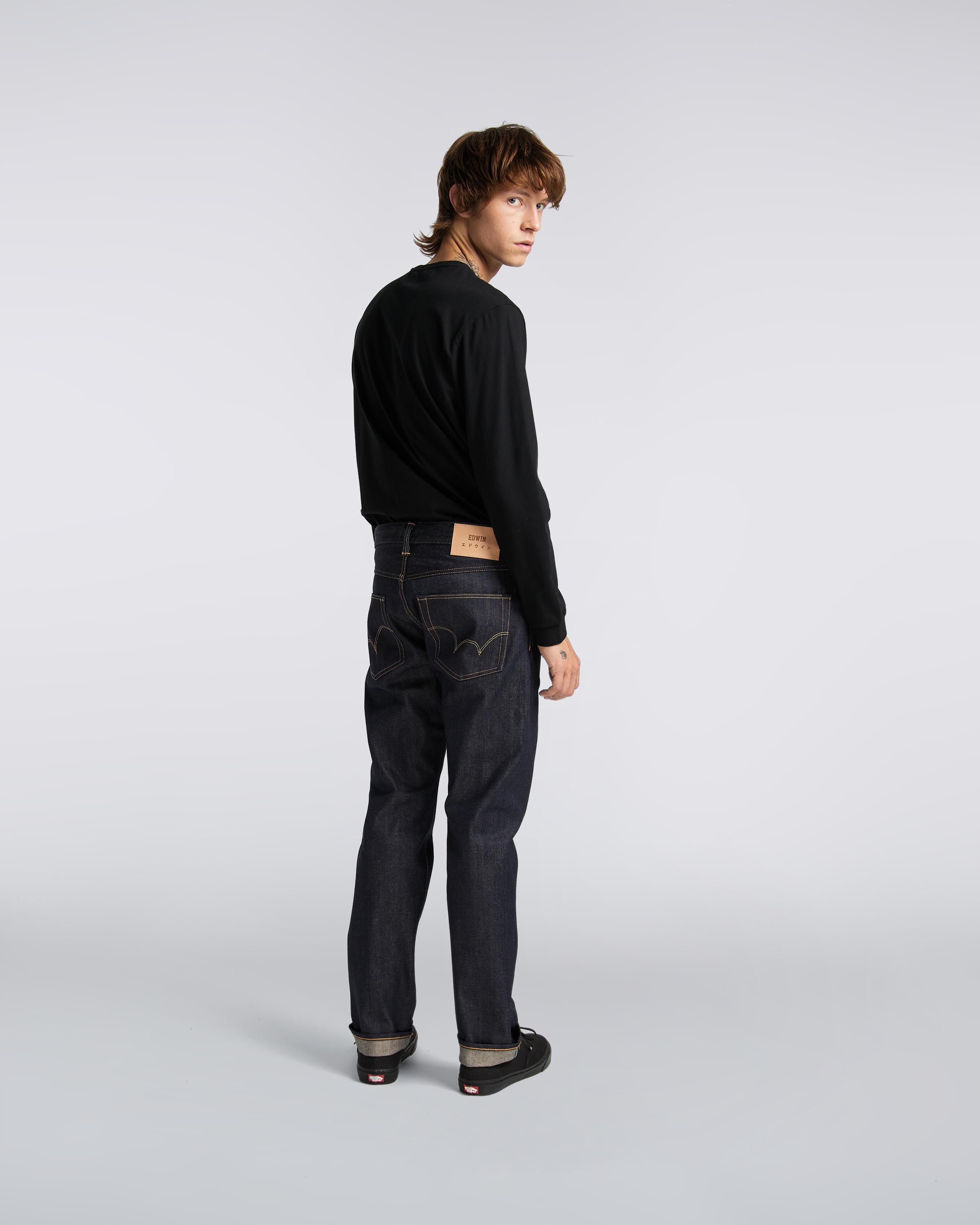 edwin 55 rainbow selvage