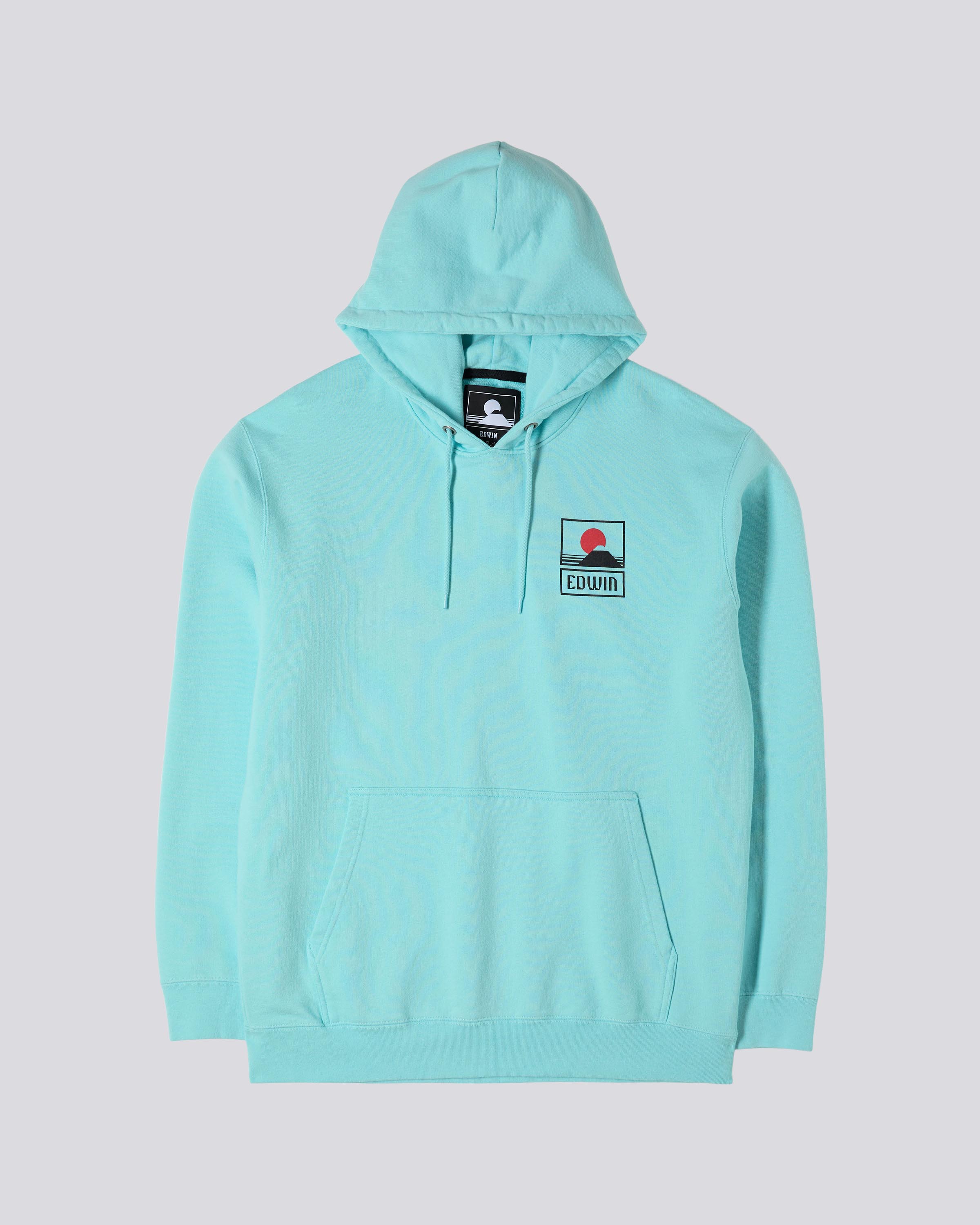 edwin sunset on mt fuji hoodie