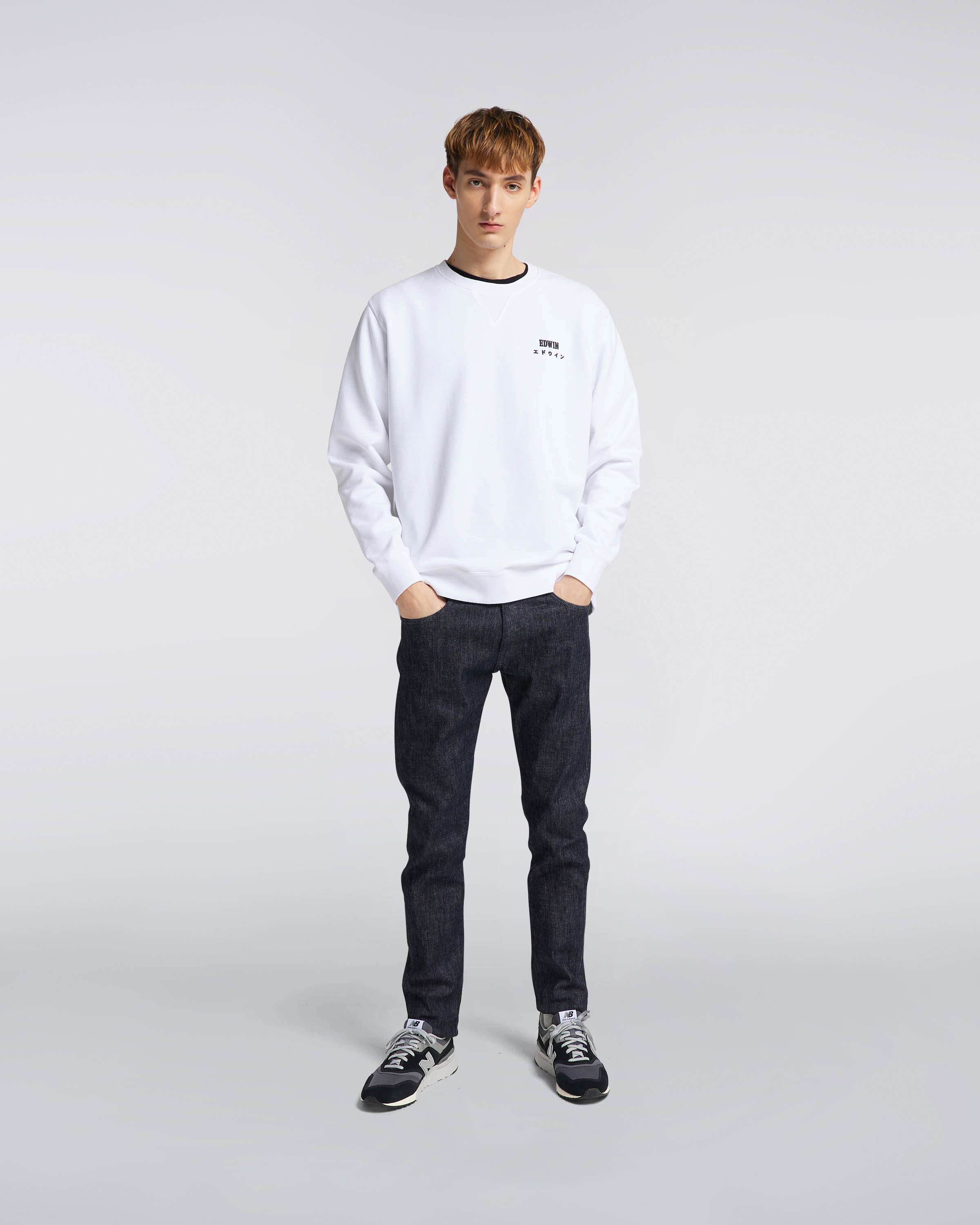 edwin base crew sweatshirt