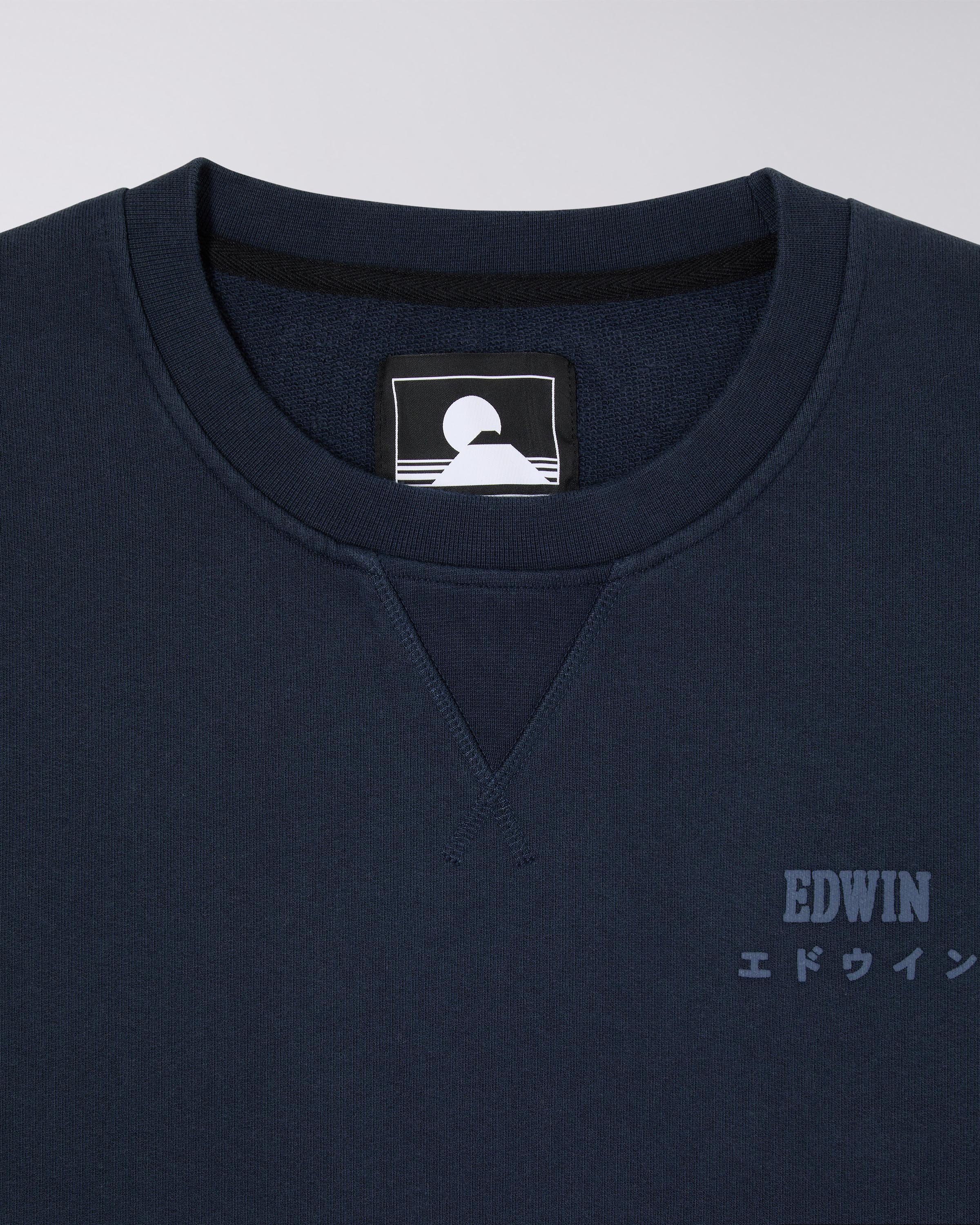 edwin base crew sweatshirt