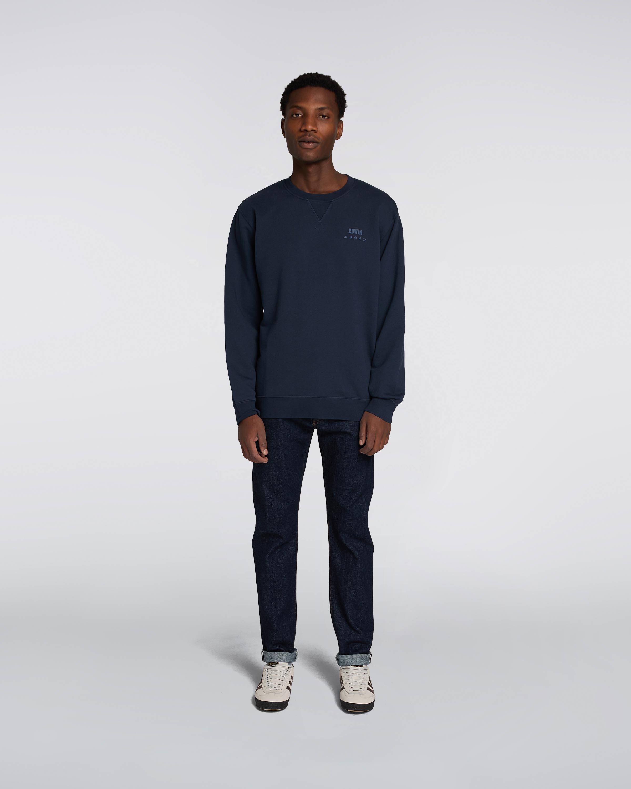 edwin base crew sweatshirt