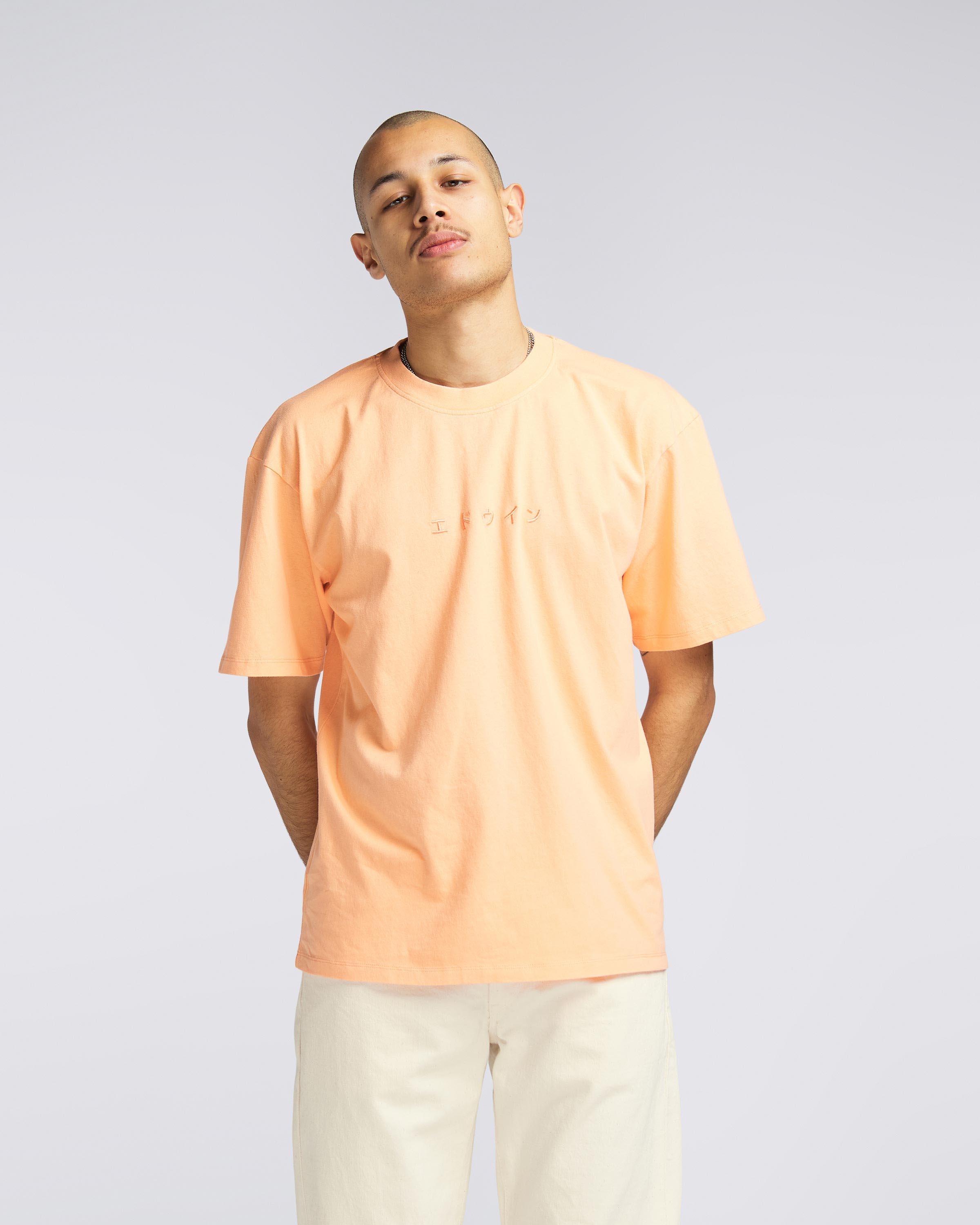 EDWIN Katakana Embroidery T-Shirt 