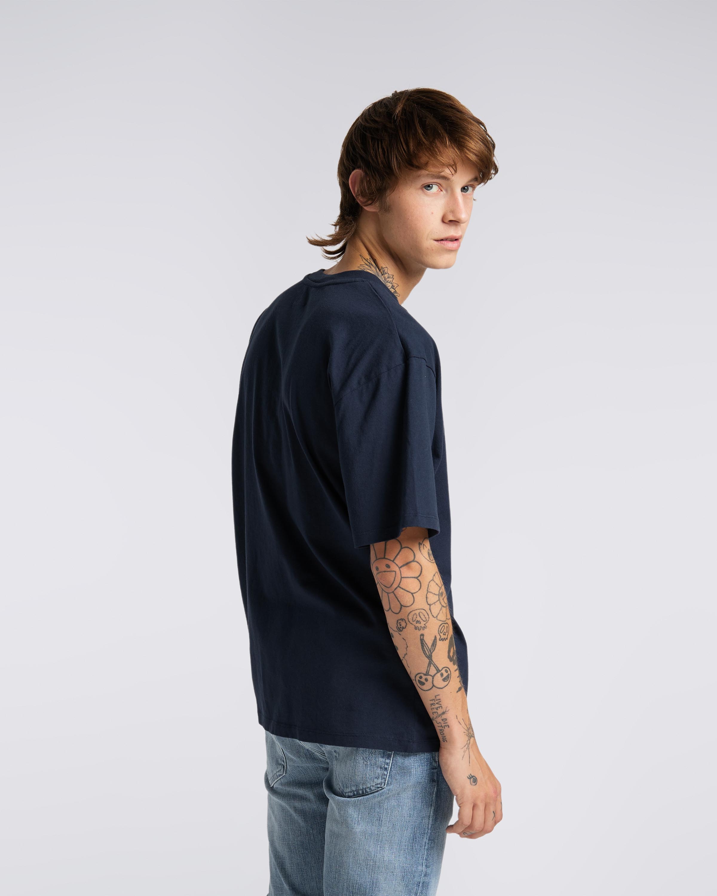 EDWIN Katakana Embroidery T-Shirt 