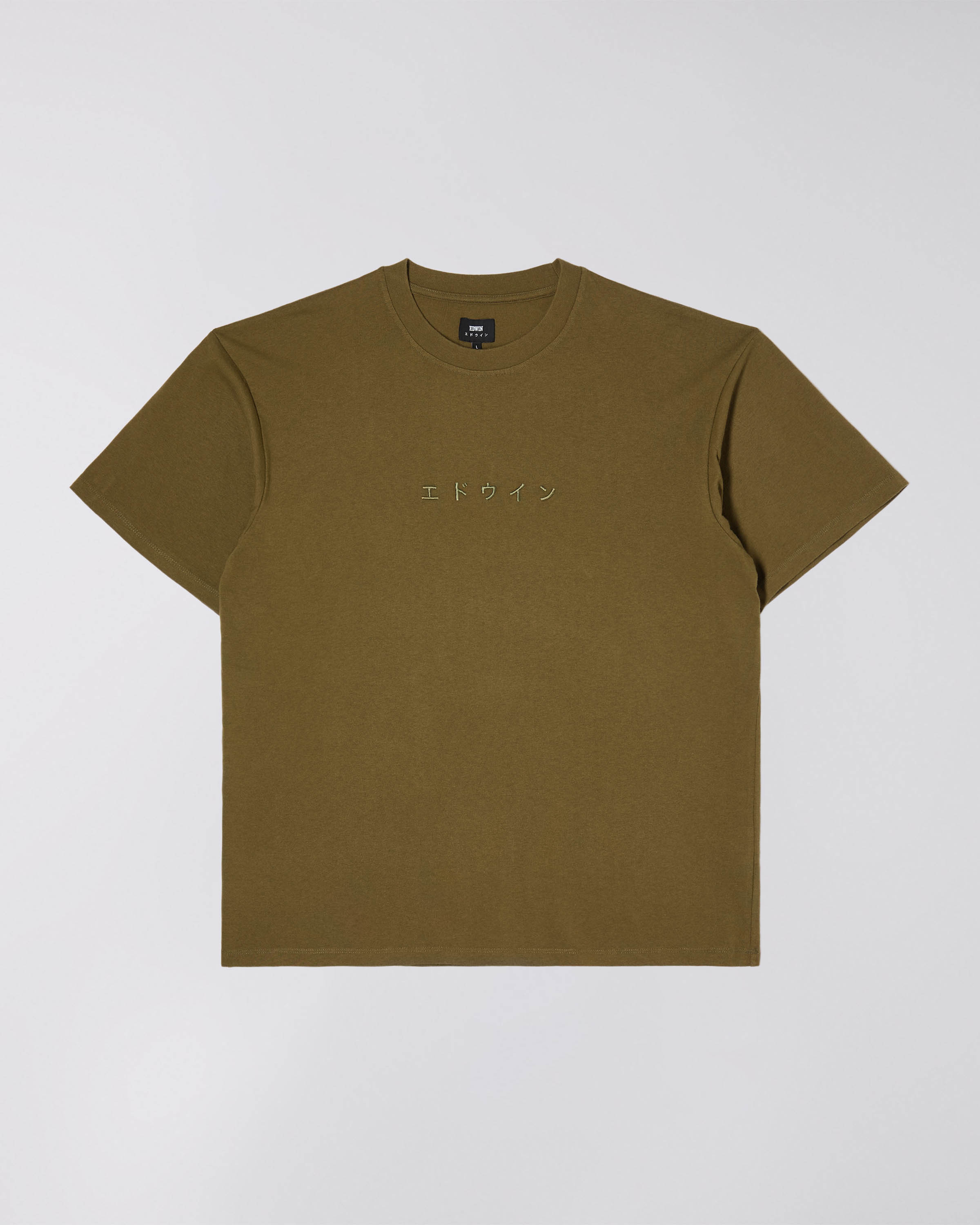 EDWIN Katakana Embroidery T-Shirt 