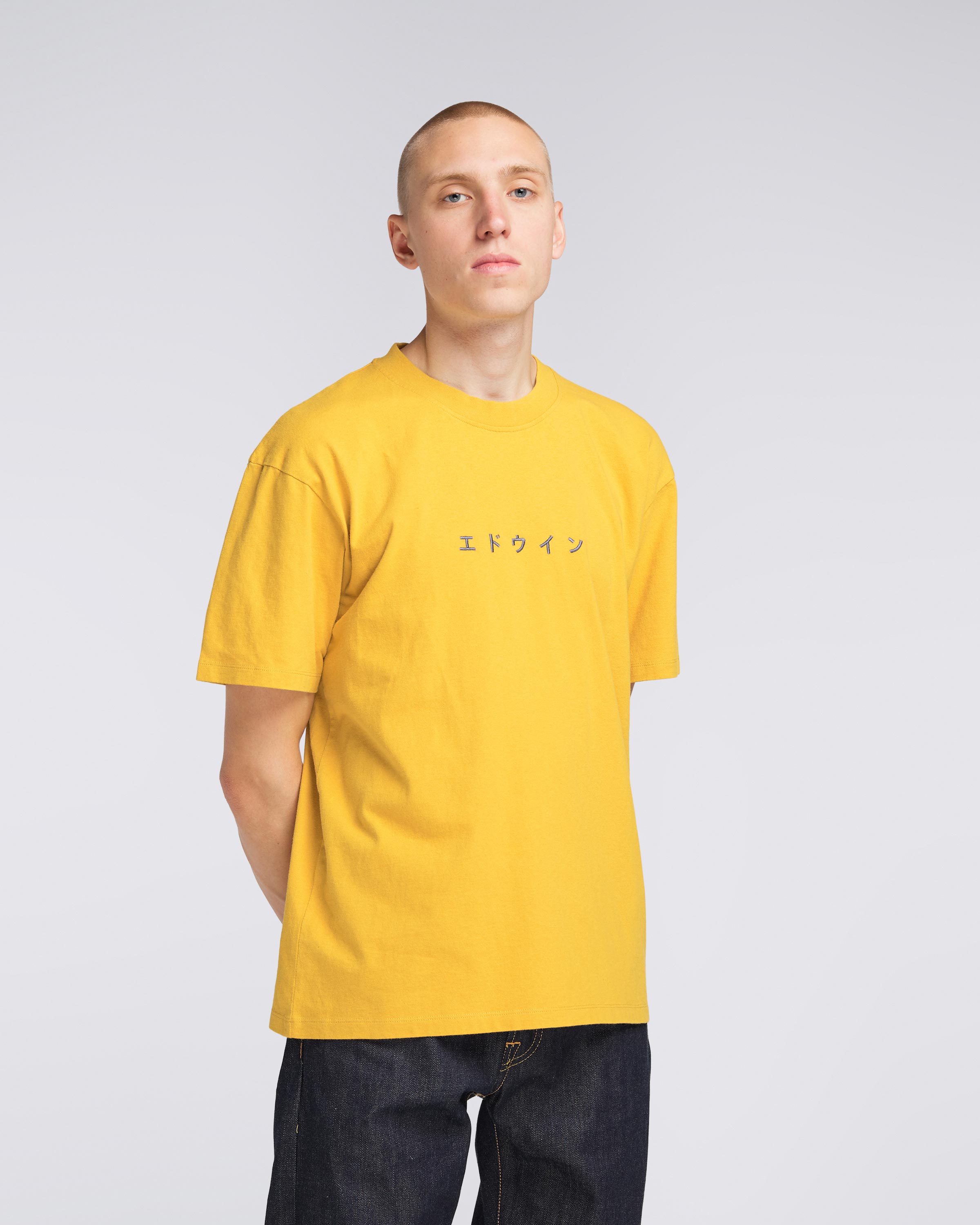 EDWIN Katakana Embroidery T-Shirt 