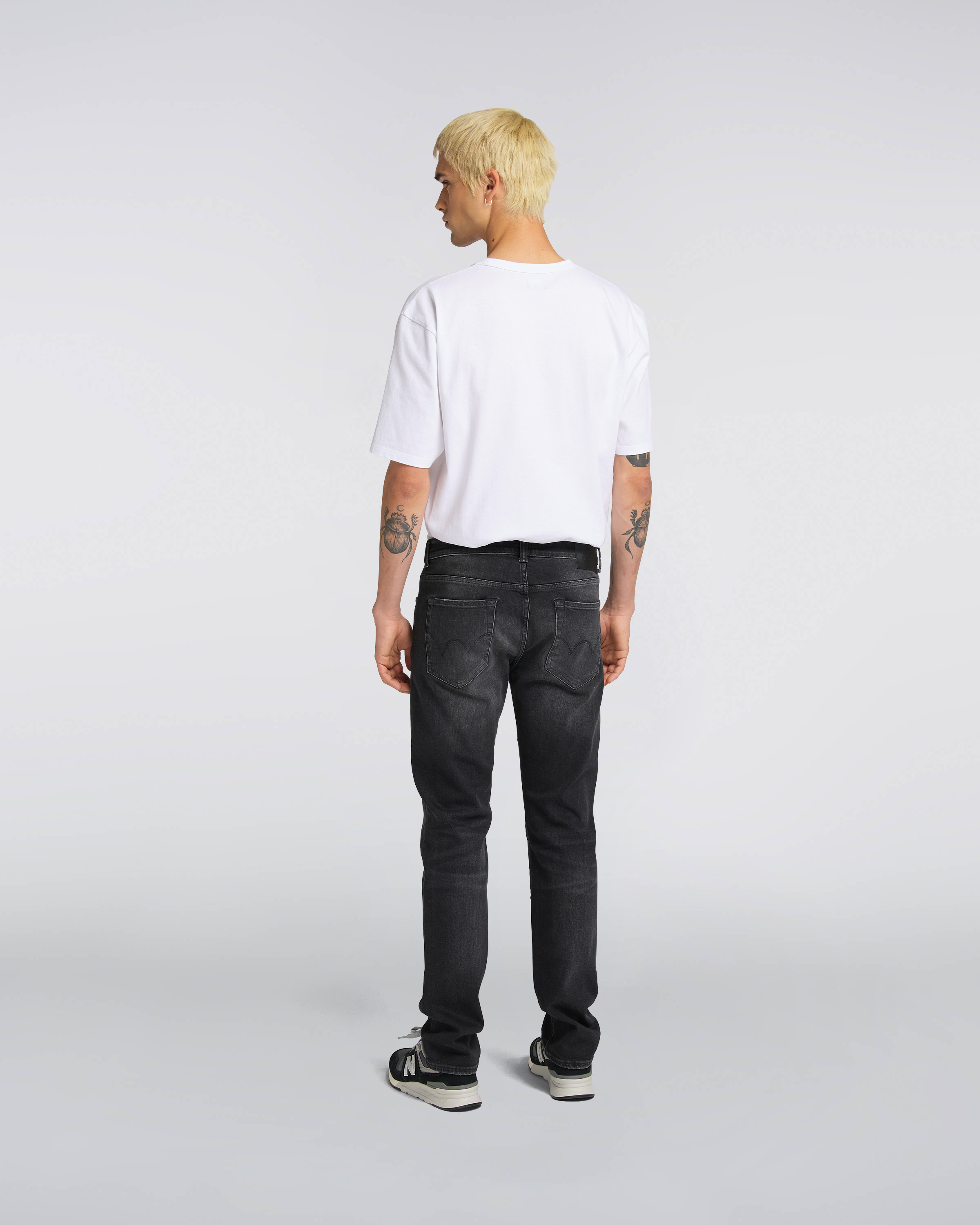 edwin ed 80 slim tapered black