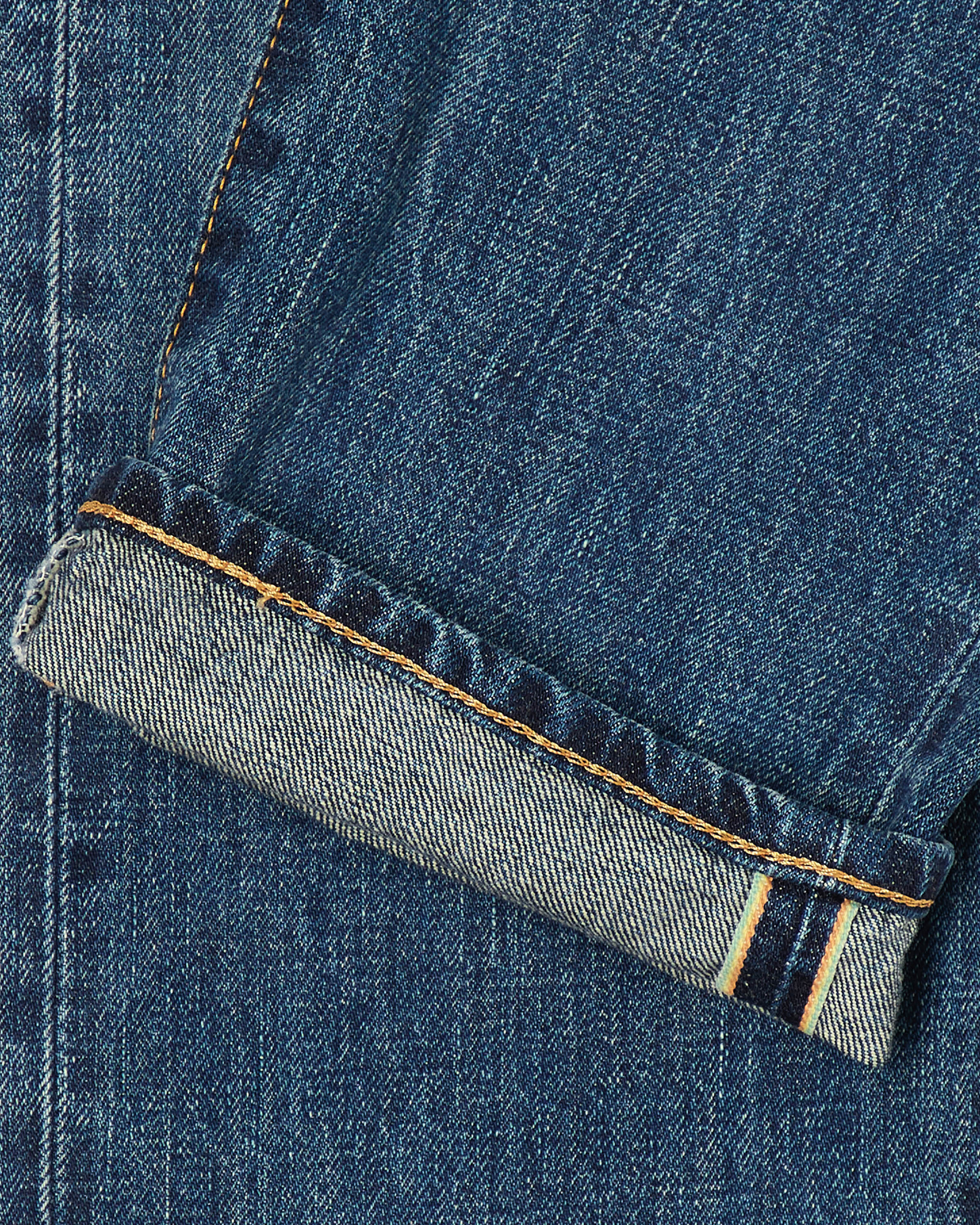 Nihon Menpu Dark Pure Indigo Rainbow 