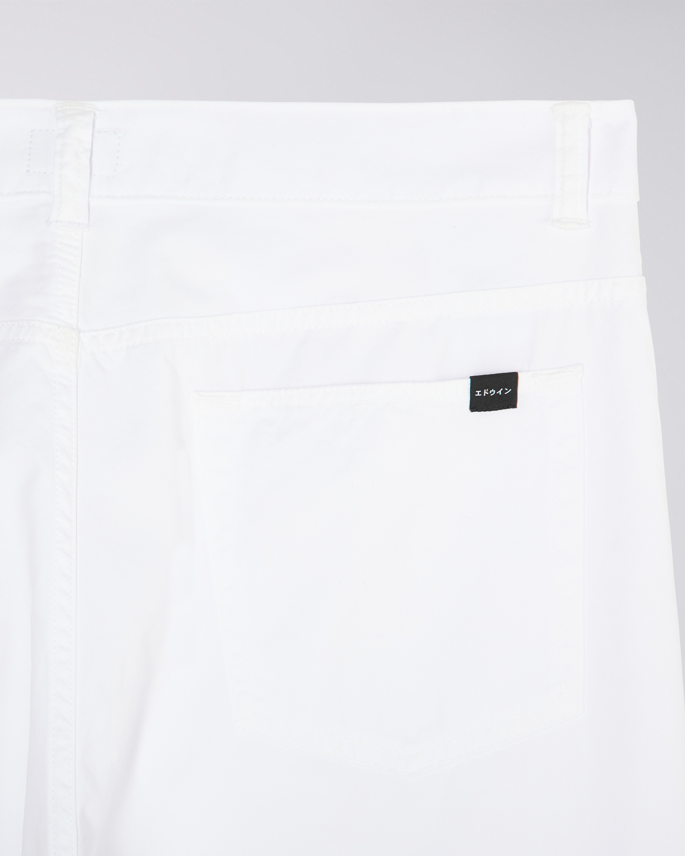 EDWIN Universe Pant Cropped - White 