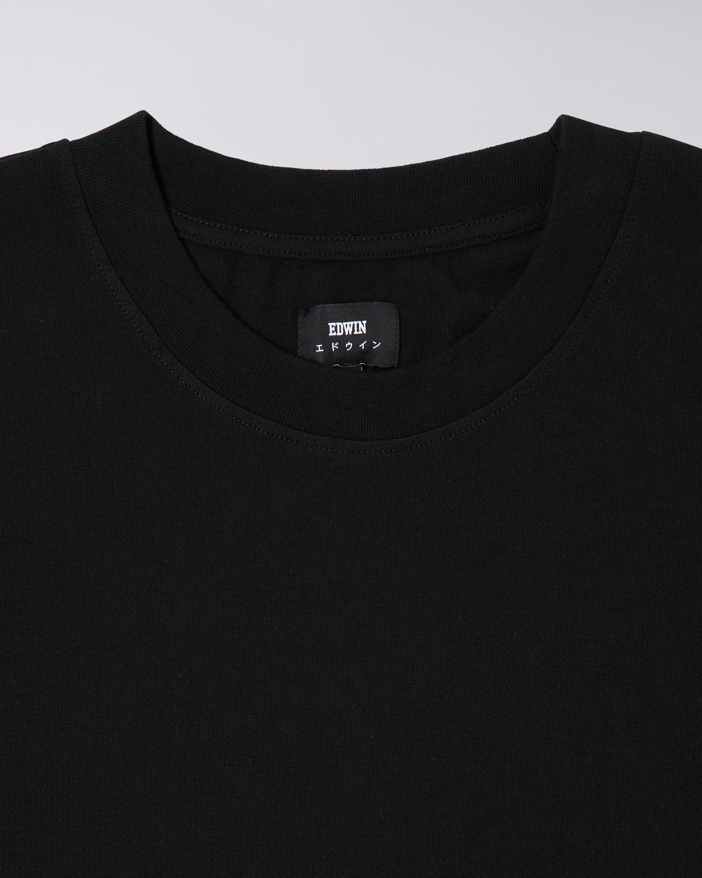 EDWIN Oversize Basic T-Shirt - black