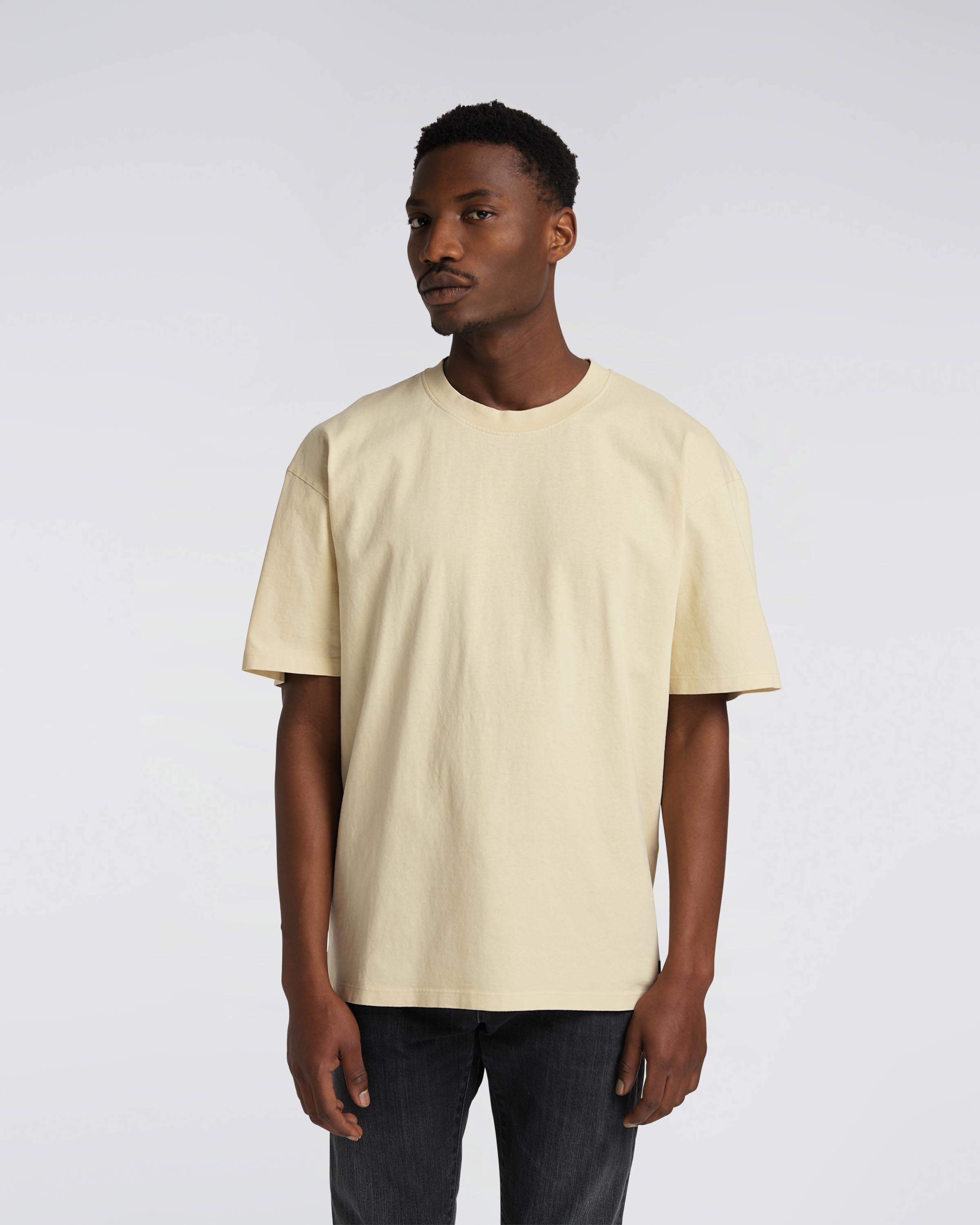 EDWIN Oversize Basic Natural T-Shirt 