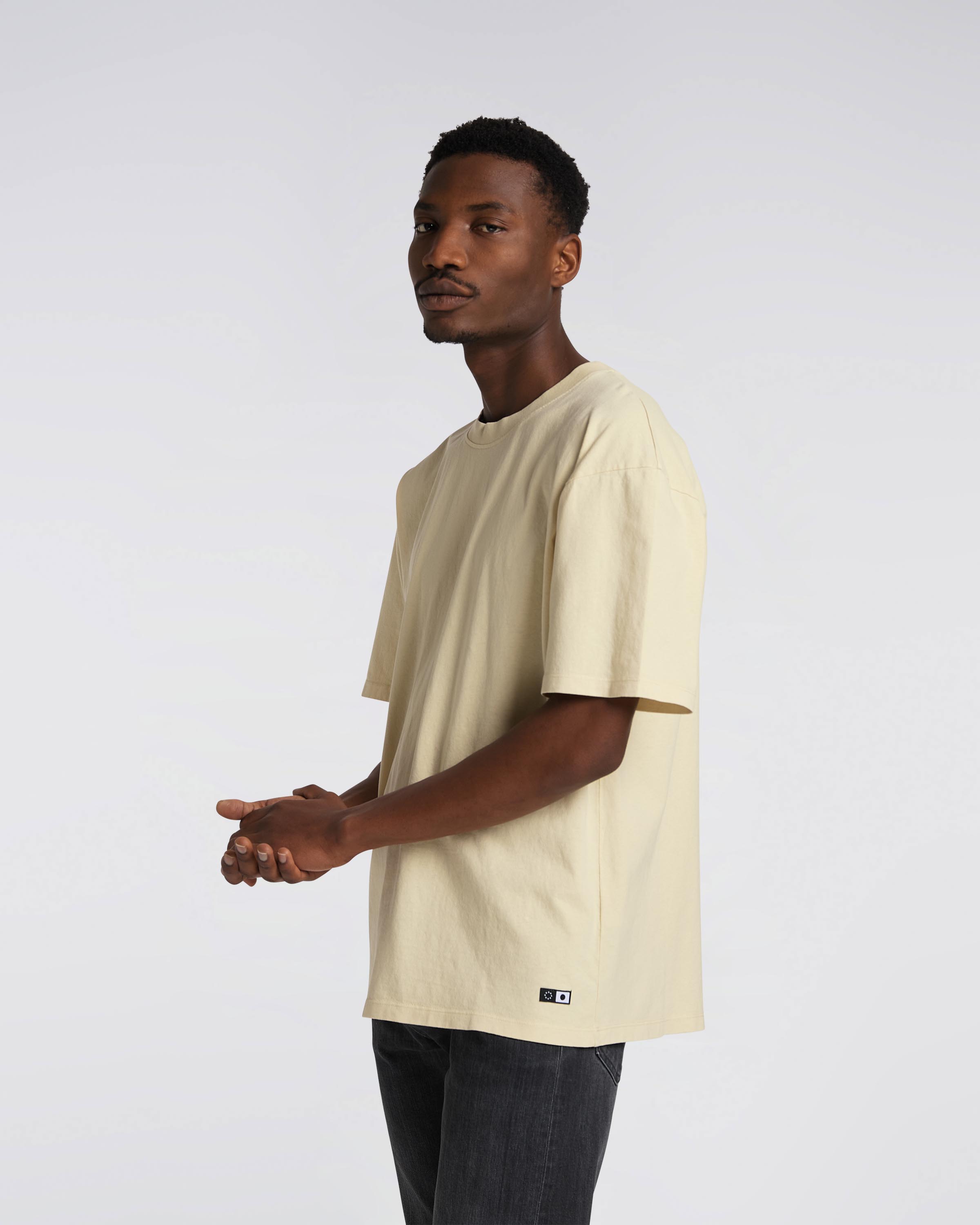 EDWIN Oversize Basic Natural T-Shirt 