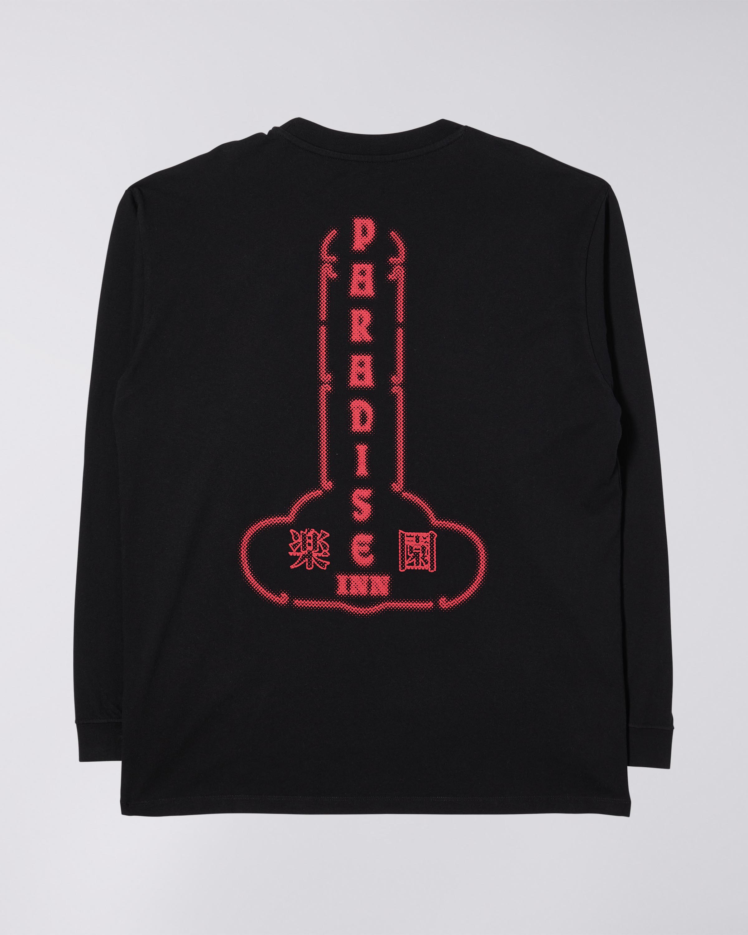 EDWIN Paradise Inn T-Shirt LS - Black