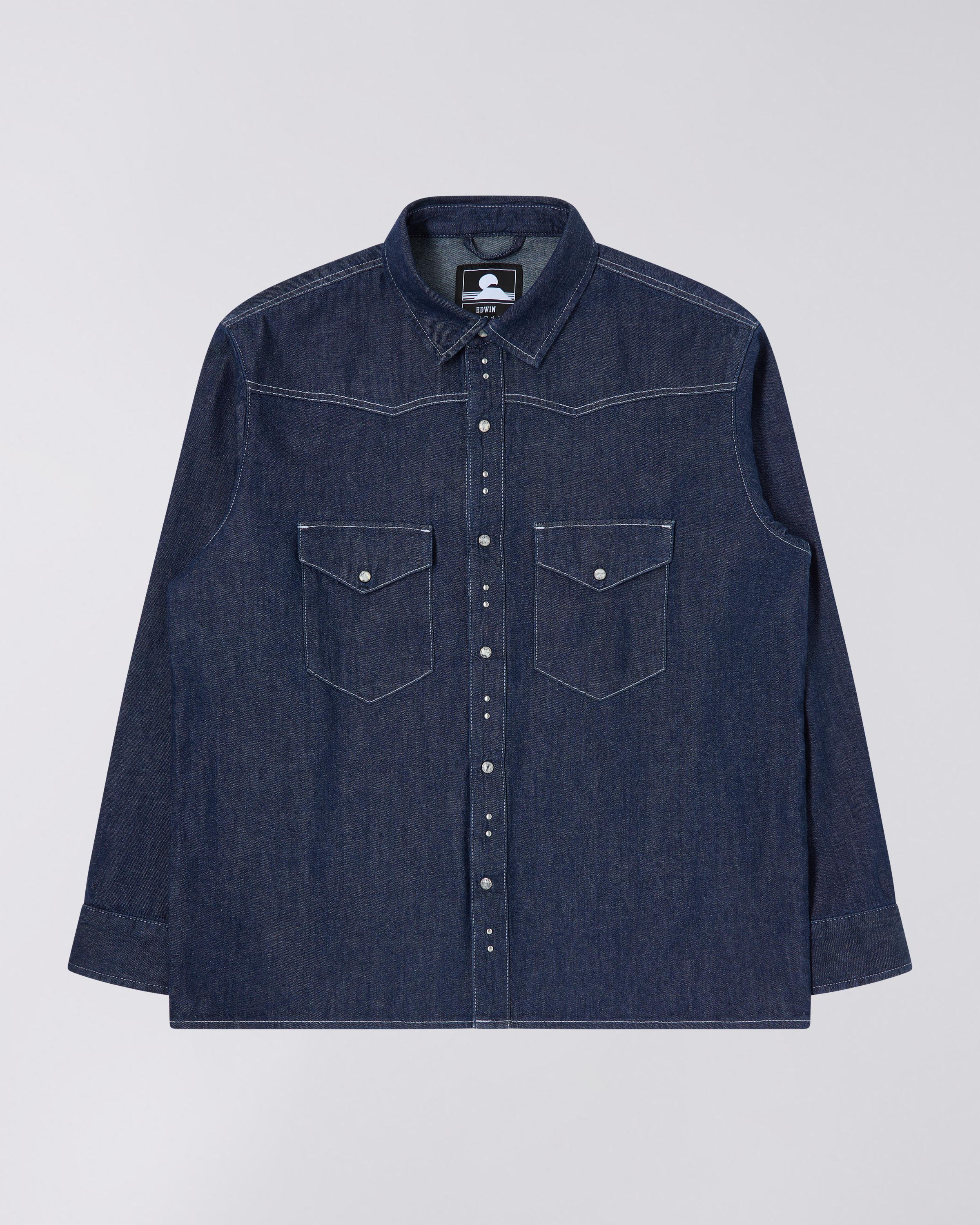 edwin denim shirt