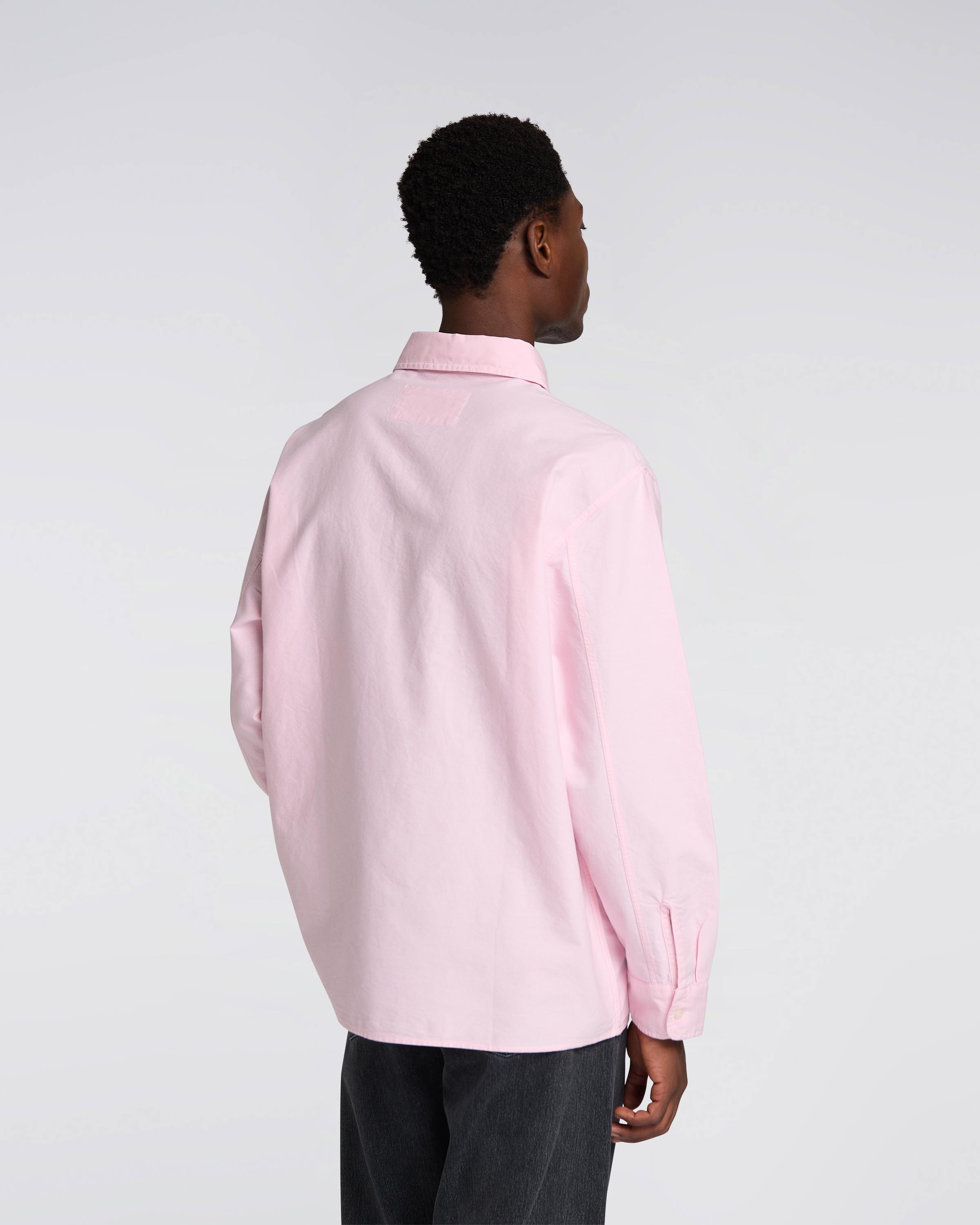 EDWIN Big Ox-Shirt LS - Pink