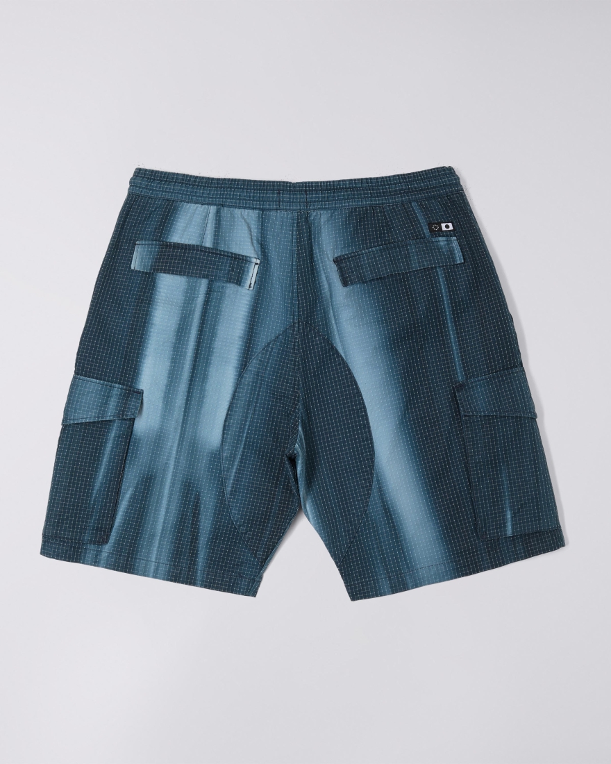EDWIN Squad Short Tye Die Blue
