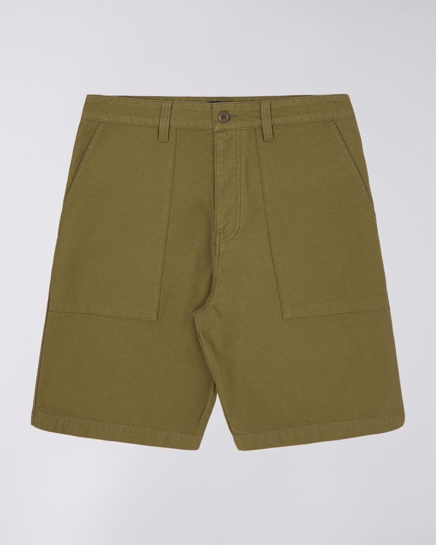 EDWIN Block Short Martini Olive