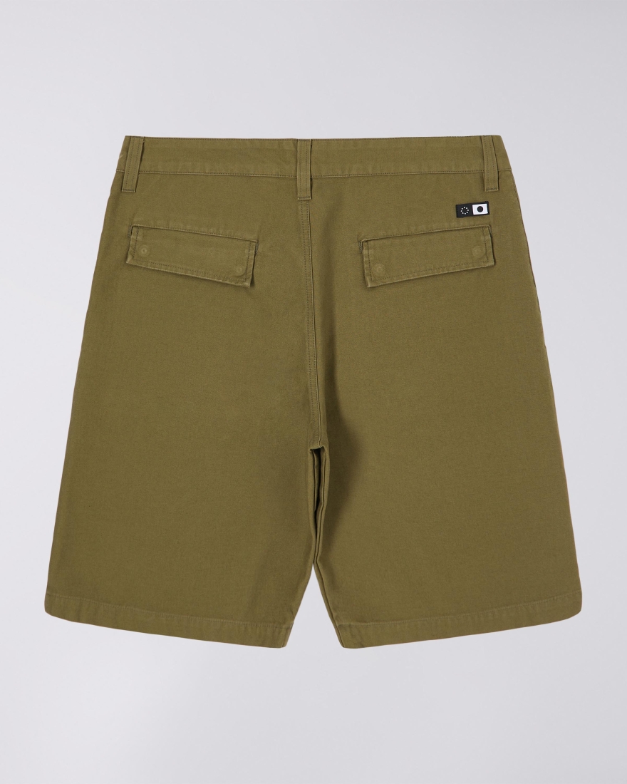 EDWIN Block Short Martini Olive