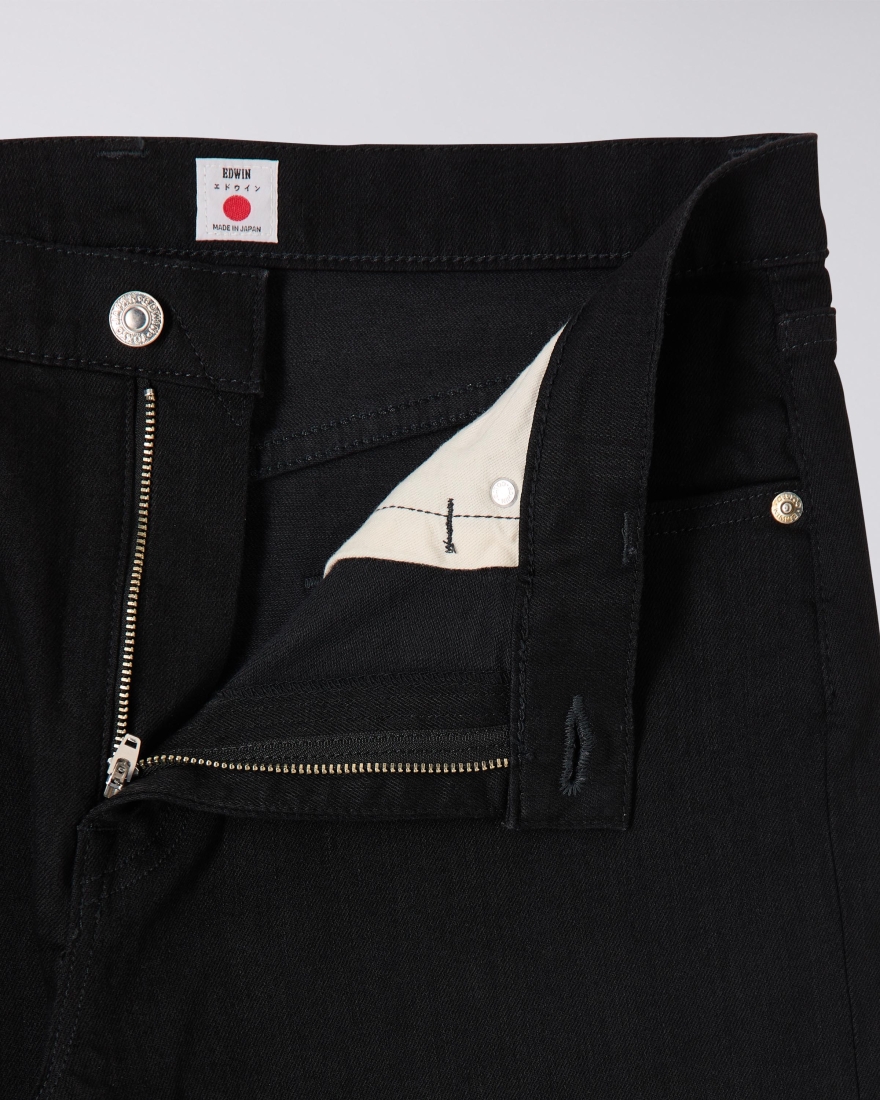 EDWIN Slim Tapered Jeans Black