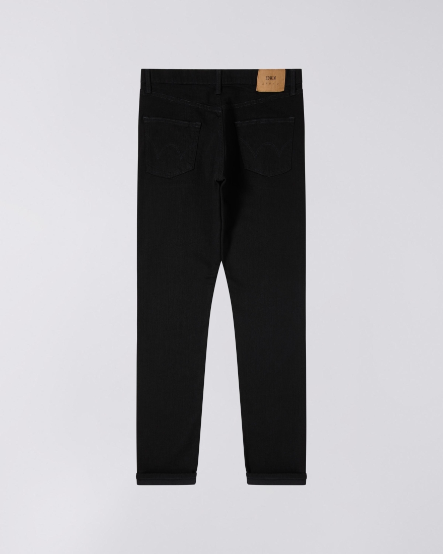 EDWIN Slim Tapered Jeans Black