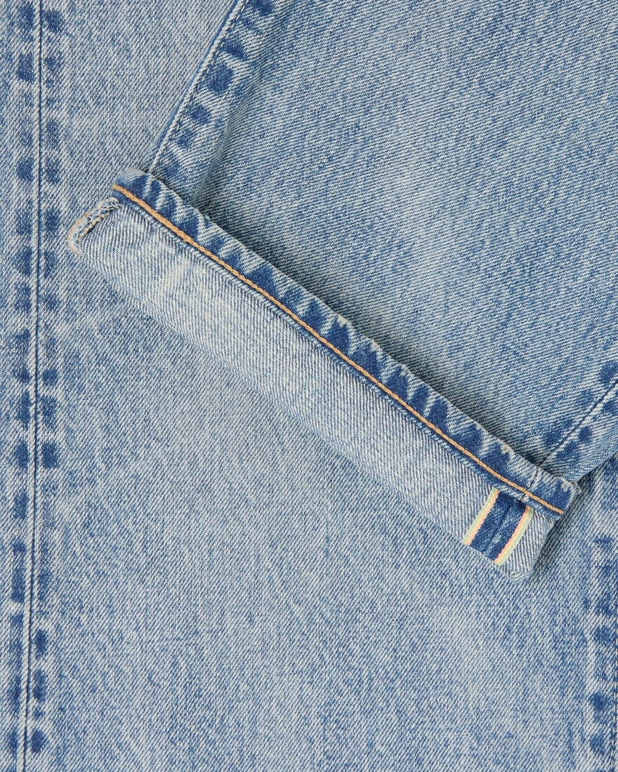 EDWIN Loose Straight Jeans Blue