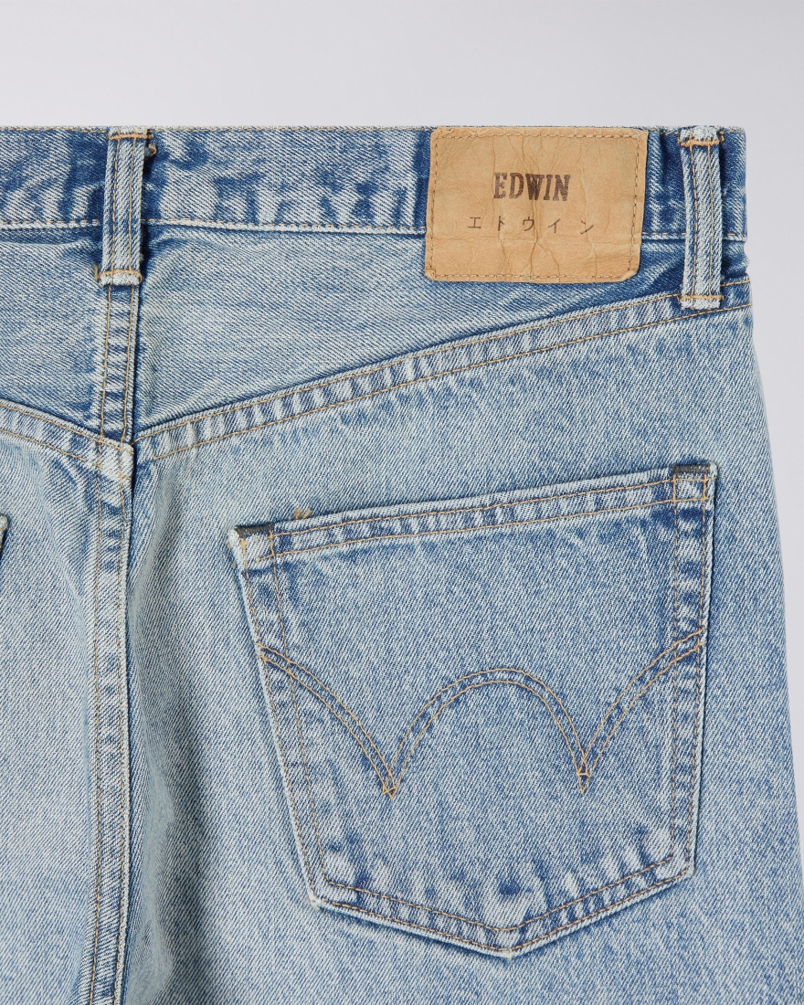 EDWIN Loose Straight Jeans Blue