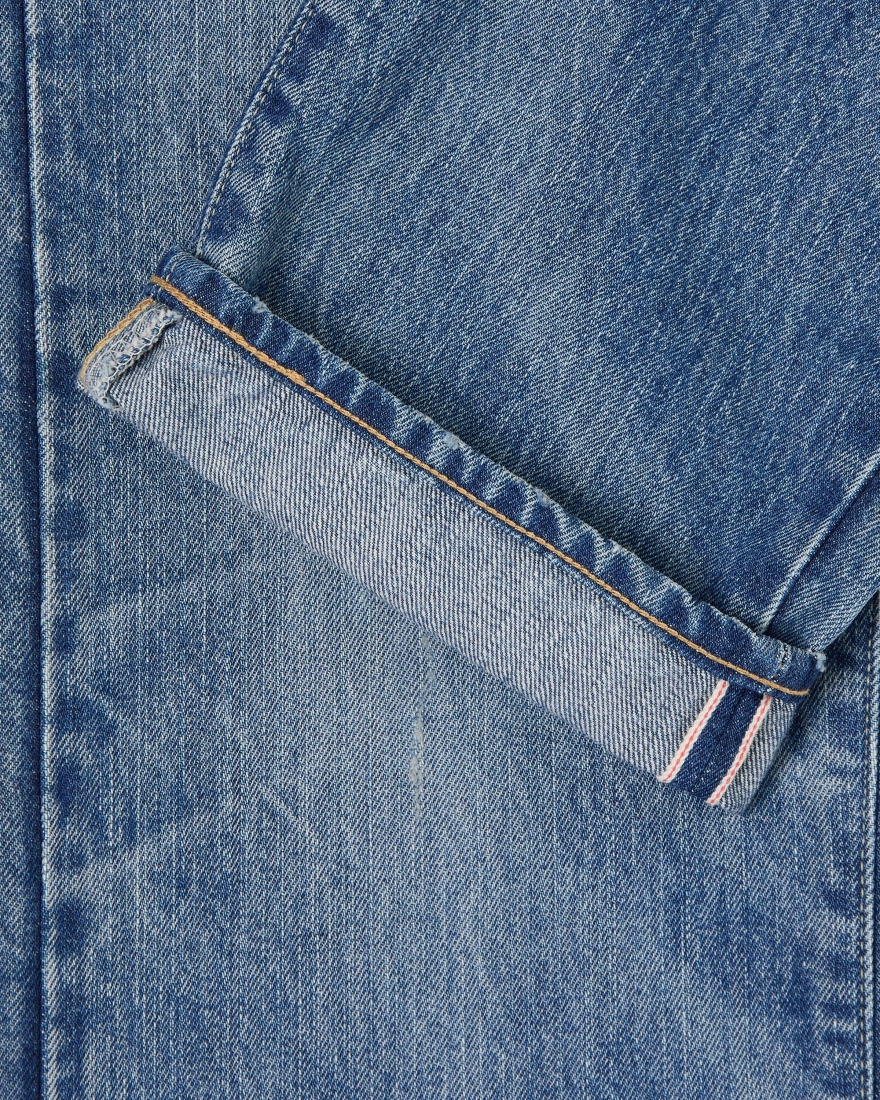 EDWIN Loose Straight Jeans Blue