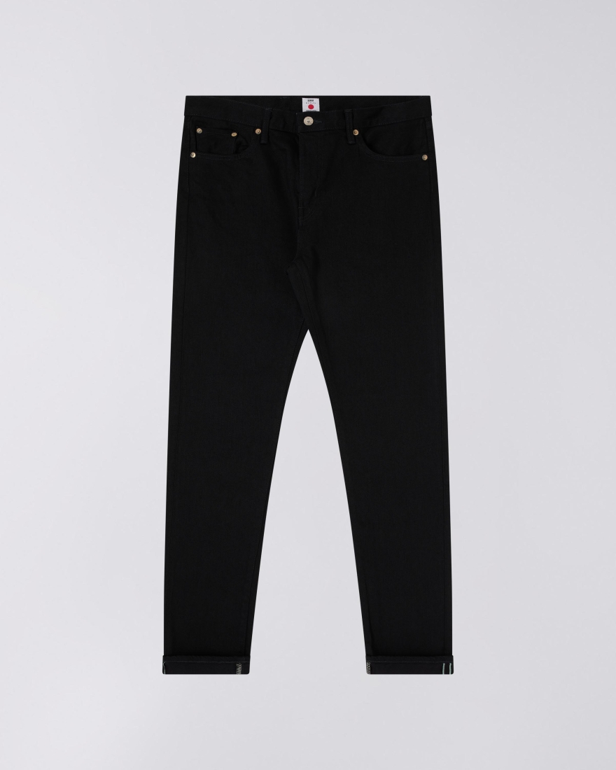 EDWIN Slim Tapered Jeans Black