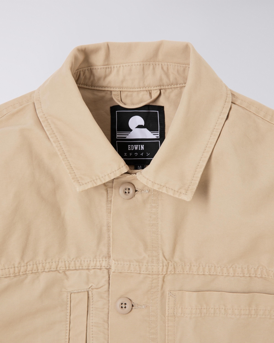 EDWIN Avery Jacket White Pepper