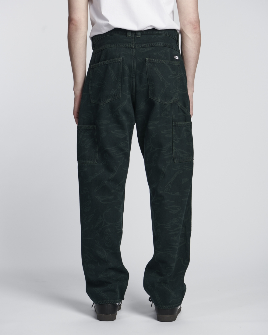 EDWIN Operate Pant Blue / Kombu Green