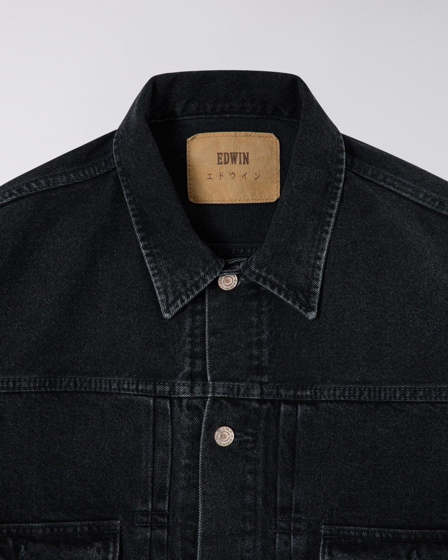 EDWIN Denim Jacket Black