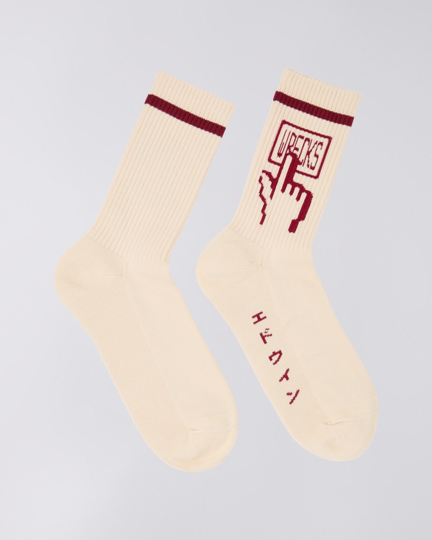 EDWIN Spider Socks White