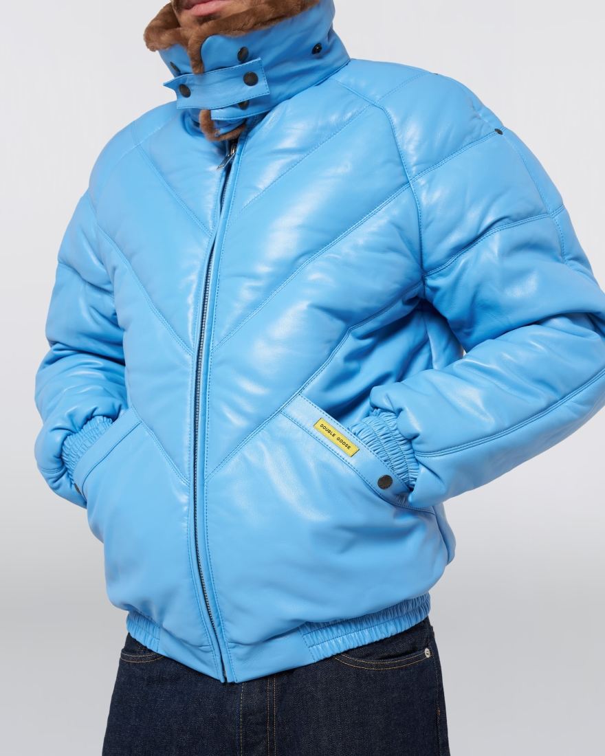 EDWIN EDWIN x Double Goose V-Bomber Jacket Blue