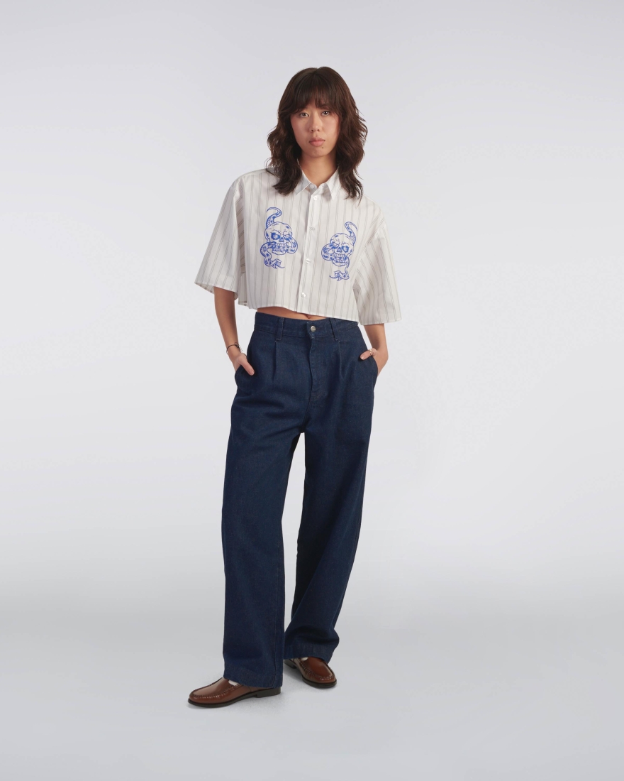 EDWIN W' Cleo Short Blue