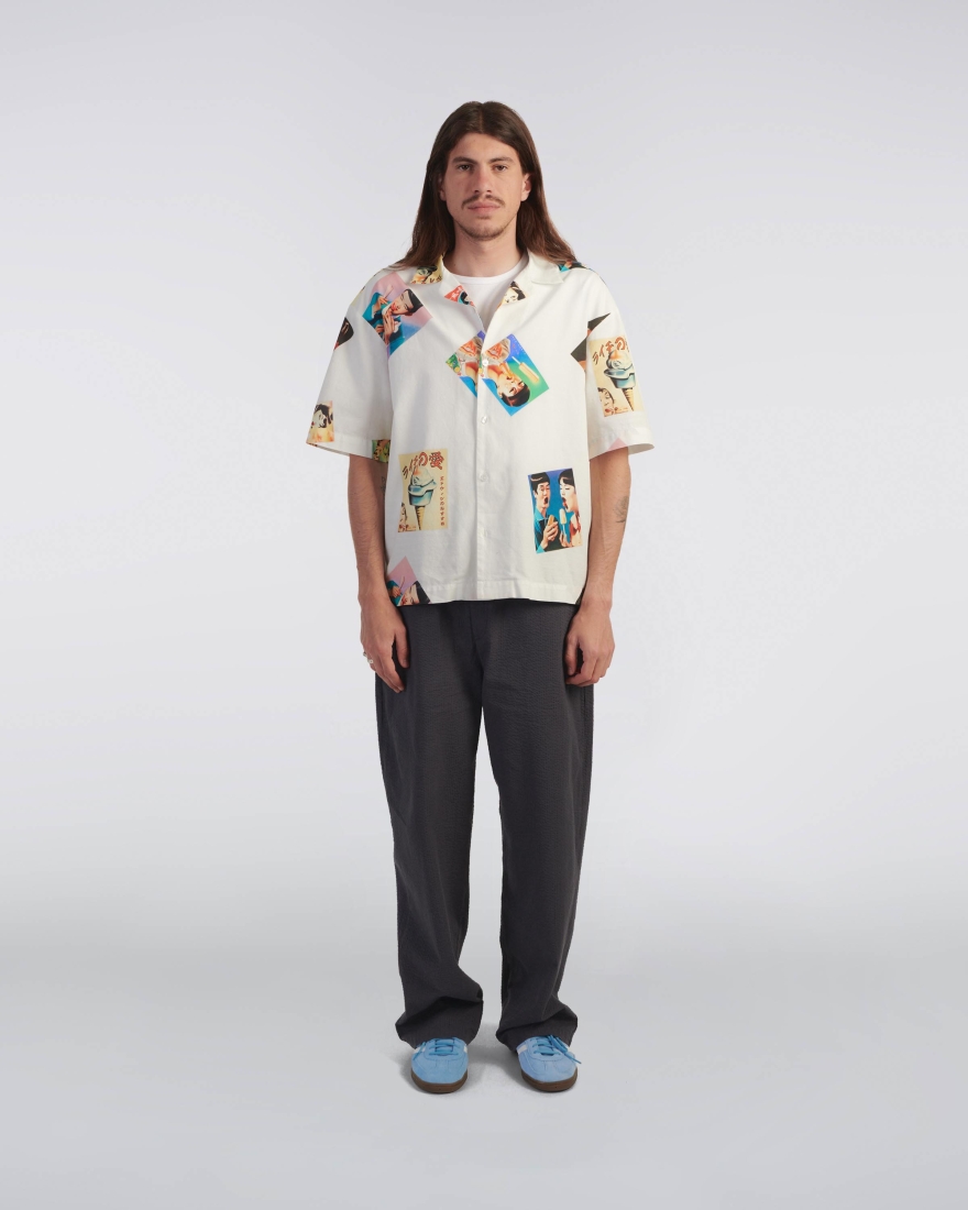 EDWIN Aisukurimu Shirt SS Multicolor