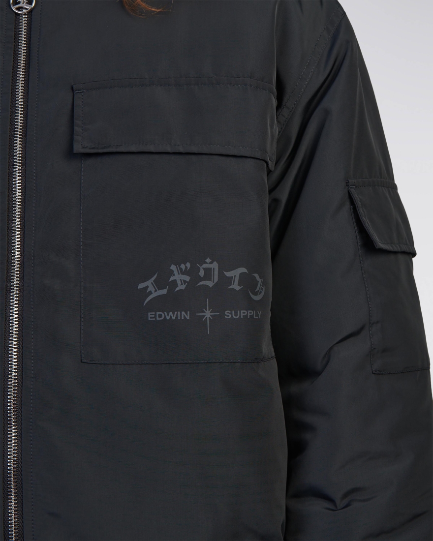 EDWIN Ultra Bomber Black