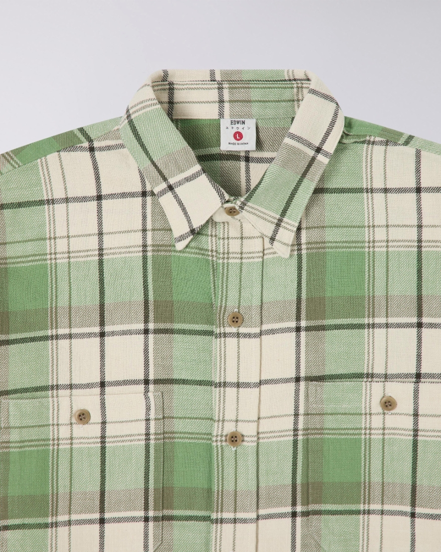 EDWIN Work Shirt Green
