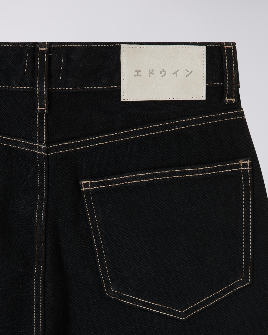 EDWIN W' Olivia Pant Black