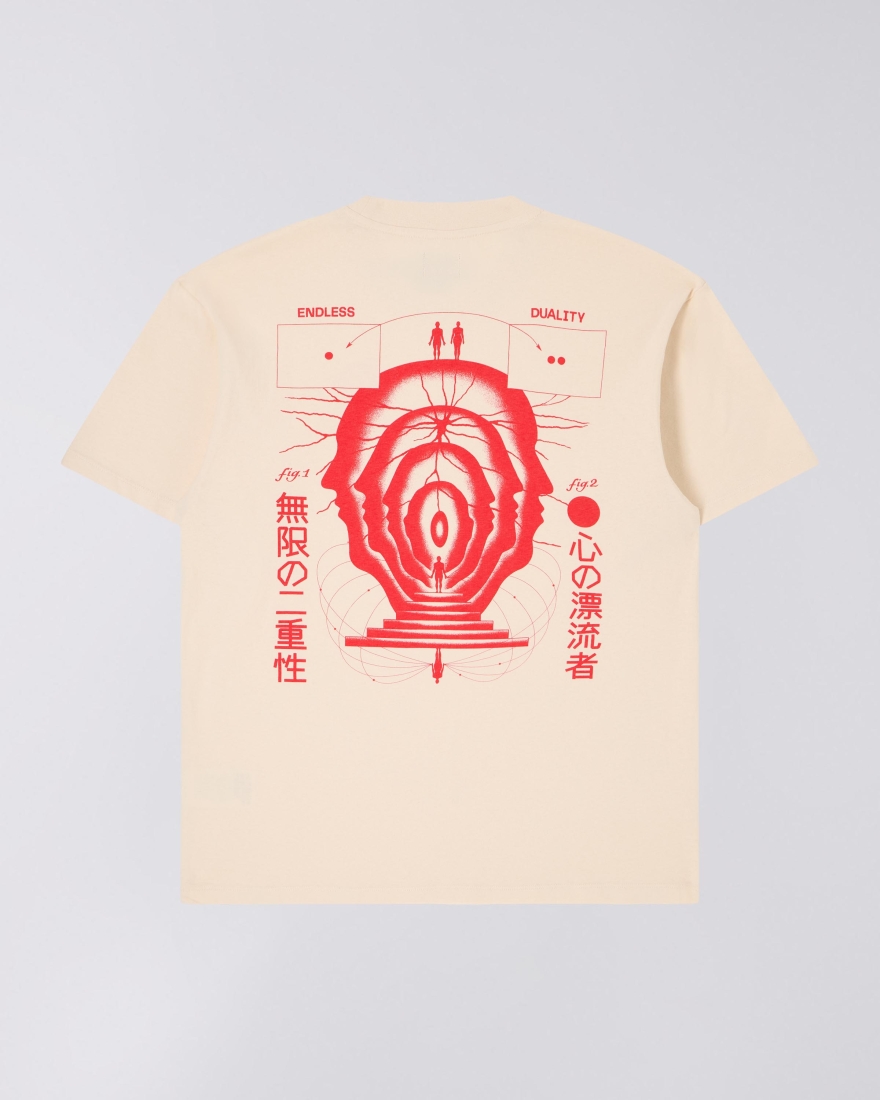 EDWIN Mind Drifter T-Shirt  Whitecap Gray