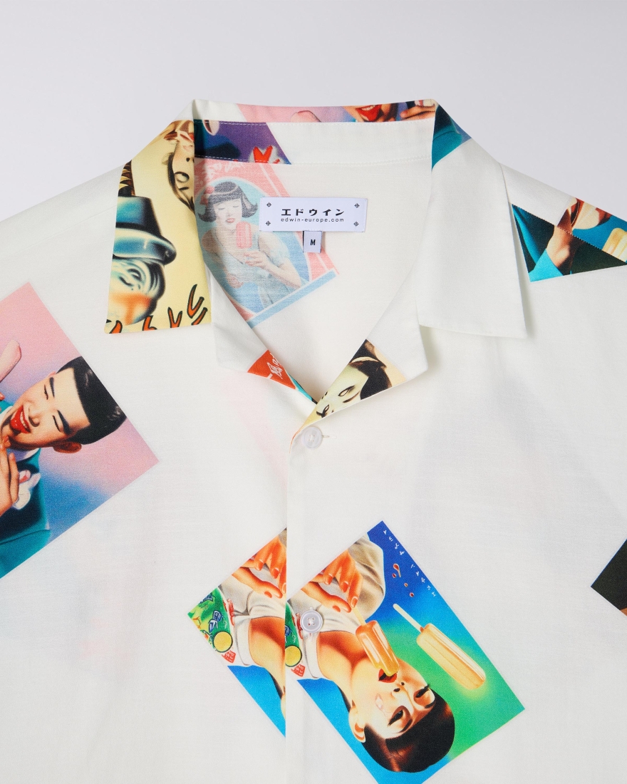 EDWIN Aisukurimu Shirt SS Multicolor