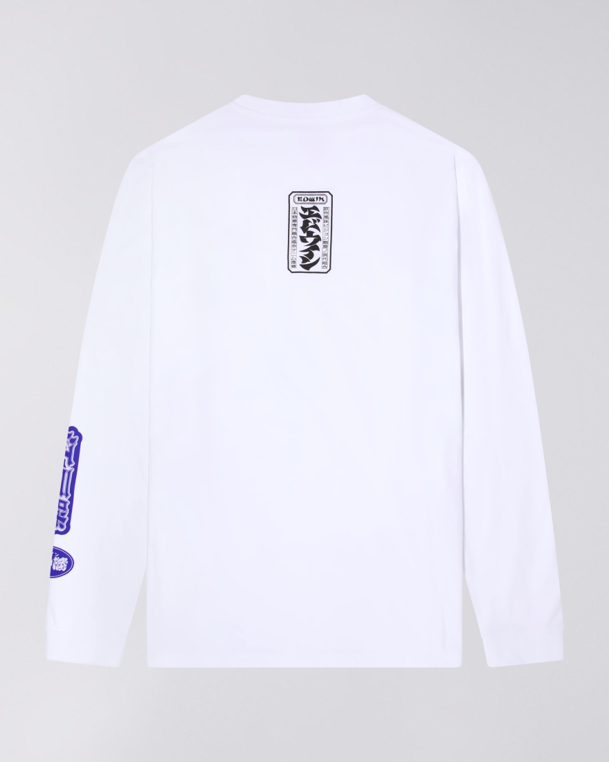 EDWIN Edwin Music Channel T-Shirt LS White