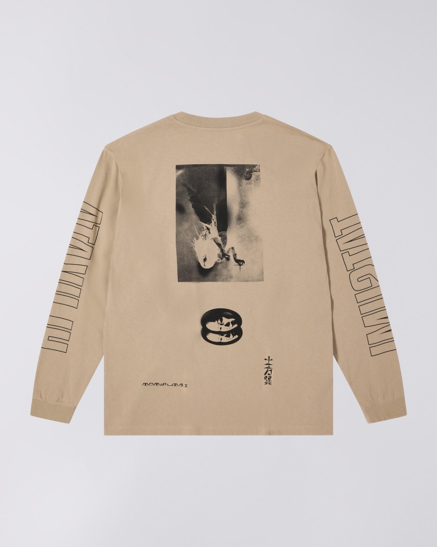 EDWIN Always Reading Hoodie Sweat Black