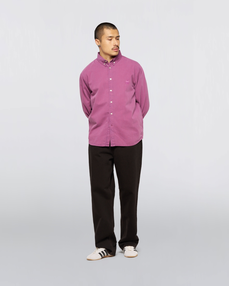 EDWIN Arlo Shirt LS Blue