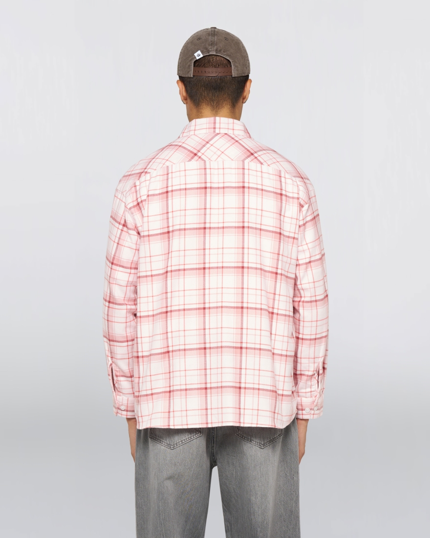 EDWIN Ace Shirt LS Light Pink