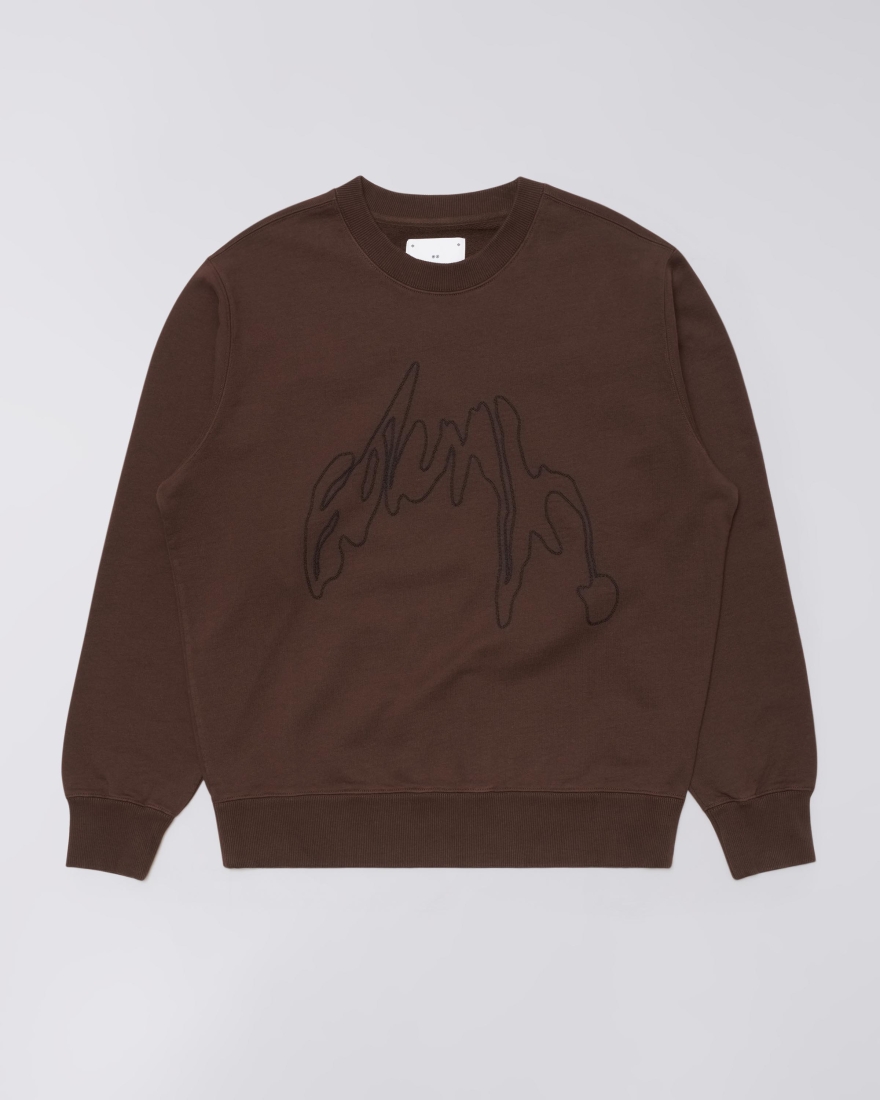 EDWIN Block Knitted T-Shirt Black