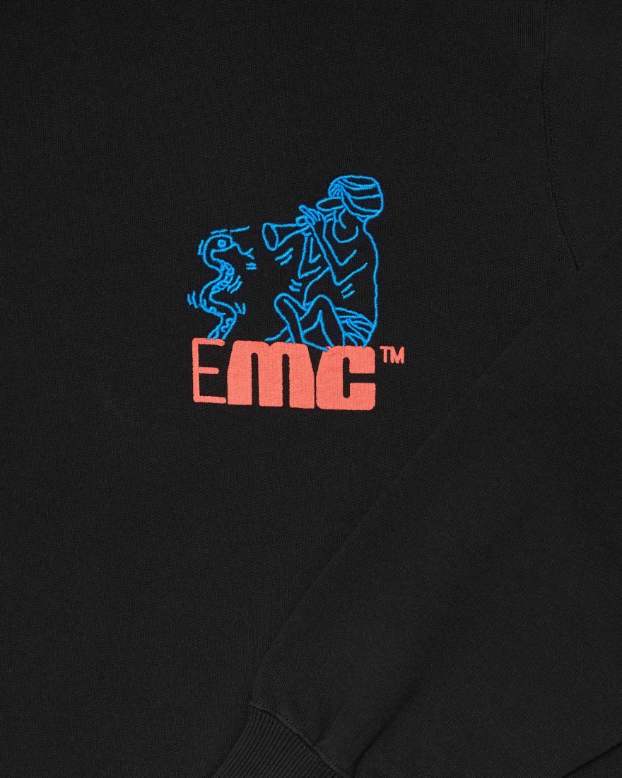 EDWIN Charmer Chest Sweat Black