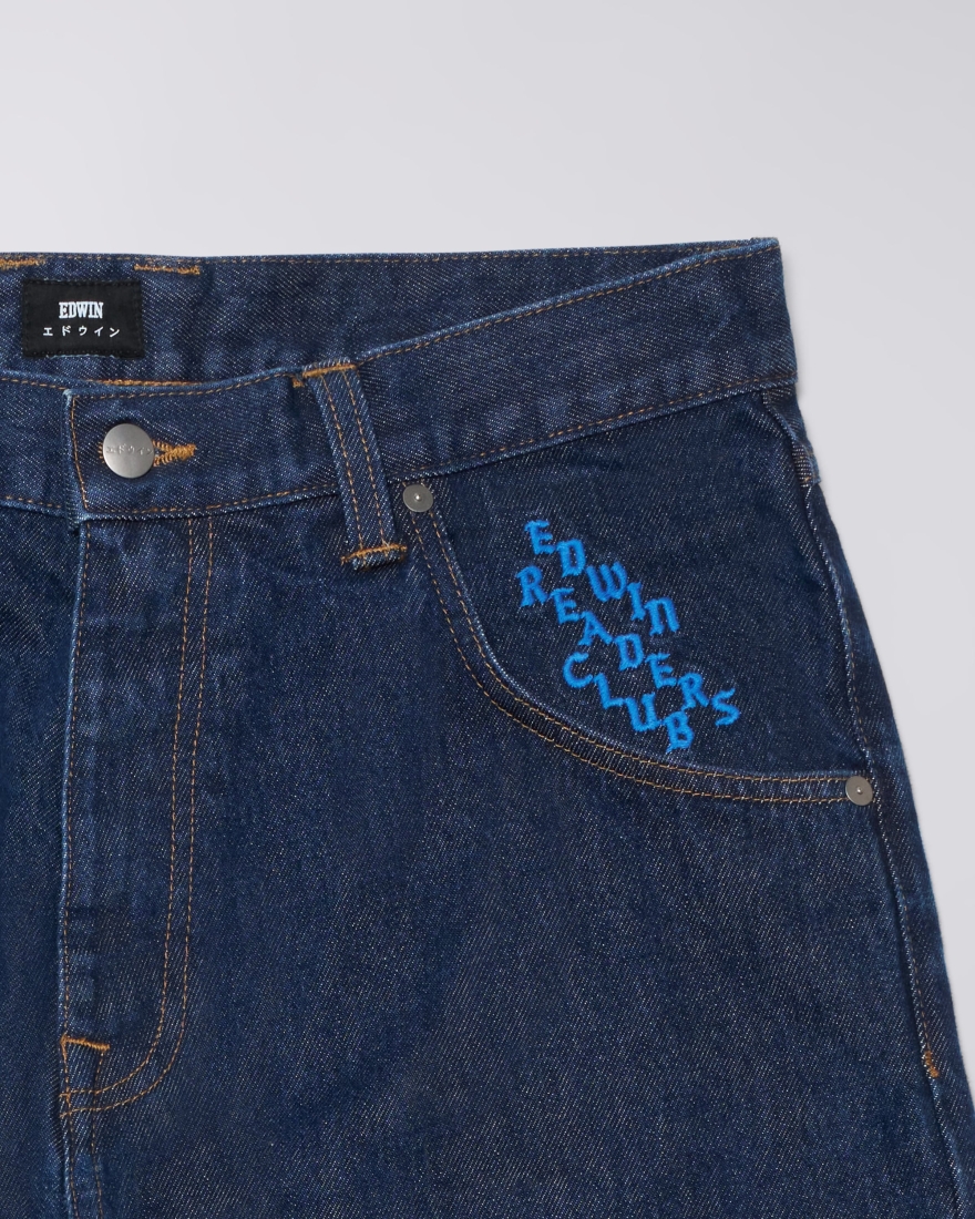 EDWIN ERC Big Ox-Shirt LS Blue