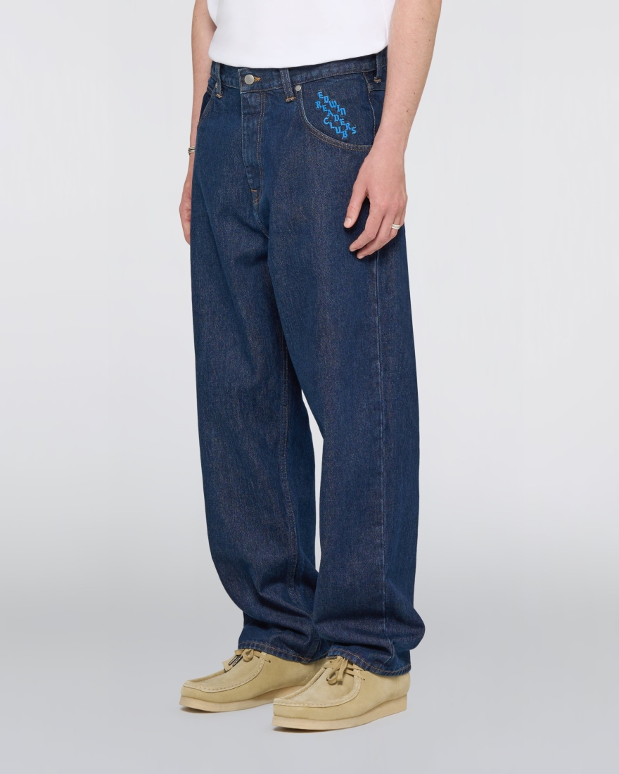EDWIN ERC Big Ox-Shirt LS Blue