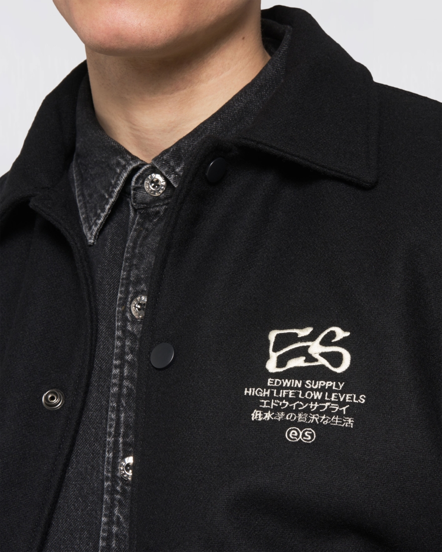 EDWIN Edison Blazer Dark Grey