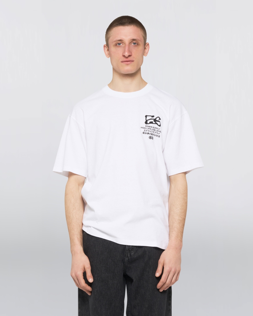 EDWIN Sapurai 6 Panel Cap White / Black