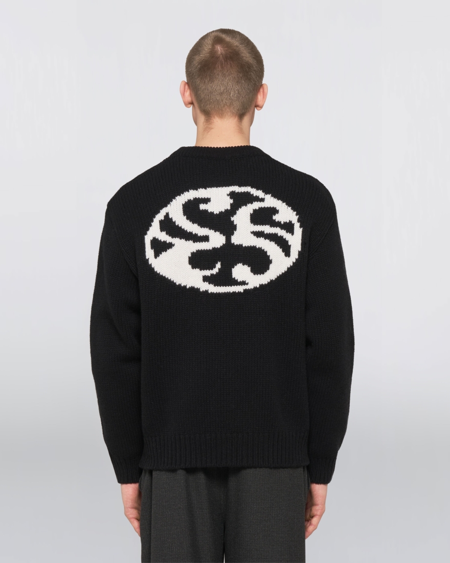 EDWIN Ellis II Sweater Black / White
